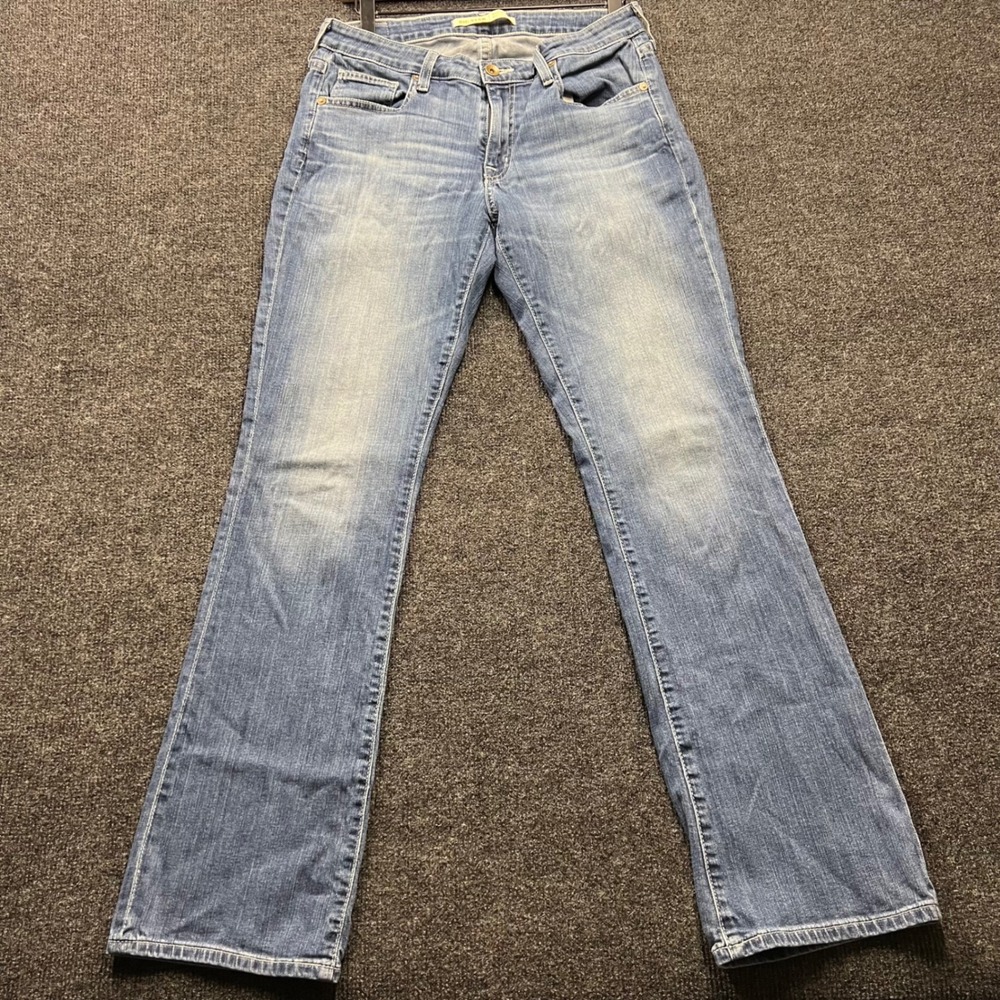 Big Star Maddie Bootcut Jeans Medium Wash Blue Denim Size 29R VWQMABNICR